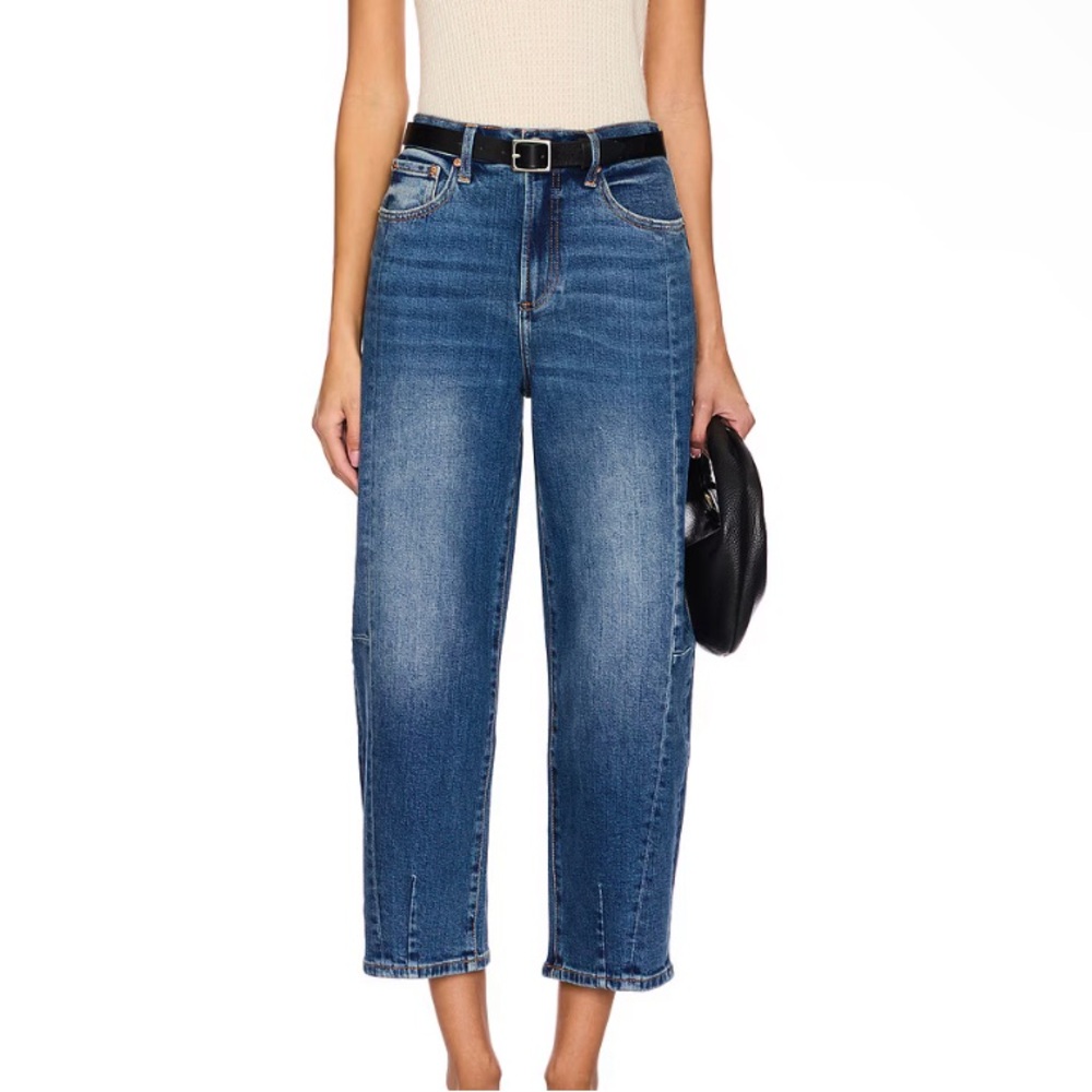 Pistola Eli Mid Rise Wide Leg Jean in Augustus Size 29